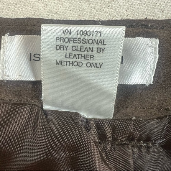 ISAAC MIZRAHI for Target | Suede Leather Skirt Size 6 - Picture 10 of 10